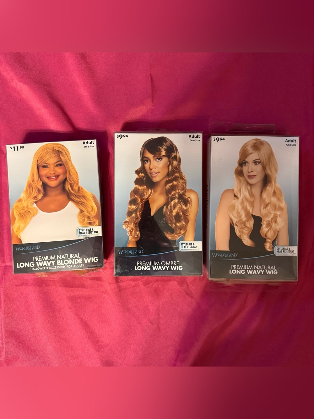 WONDERLAND Wig Bundle Heat Resistant Halloween Wig Bundle *Styleable* BRAND NEW